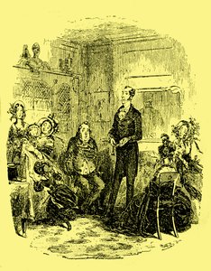 Dombey & Sohn von Charles Dickens von Hablot Knight Browne