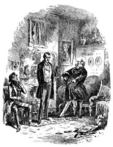 Dombey und Sohn von Hablot Knight Browne
