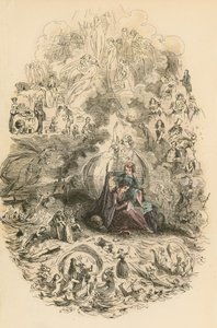 Illustration für Dombey und Sohn von Hablot Knight Browne