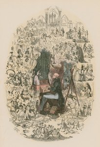 Illustration für Martin Chuzzlewit von Hablot Knight Browne