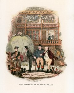 Illustration für die Pickwick-Papiere