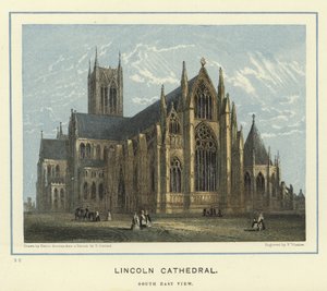 Kathedrale von Lincoln, Südostansicht