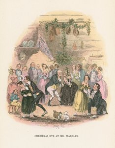 Szene aus Die Pickwickier von Charles Dickens