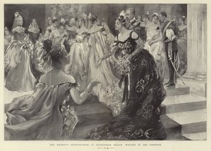 Der Zeichensaal Ihrer Majestät im Buckingham Palace von Hal Hurst