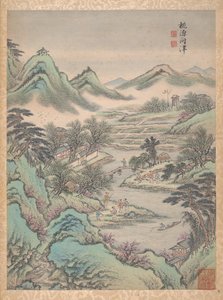 Acht Landschaften von Han Lu
