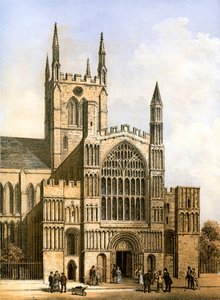 Rochester Kathedrale, Kent, um 1870