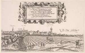 Panoramablick auf Nürnberg: Rechter Teil von Hanns Lautensack