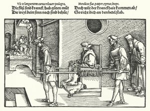 Gicht von Hans (after) Burgkmair