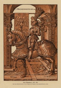 Maximilian I., Heiliger Römischer Kaiser von Hans (after) Burgkmair