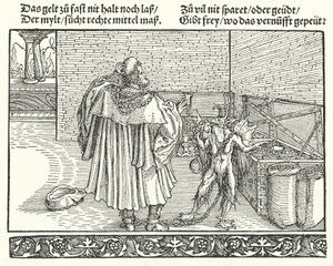 Der Dämon der Habgier