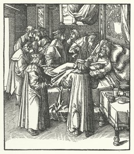 Der Tod des Heiligen Römischen Kaisers Friedrich III.