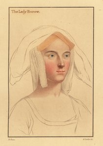 Alice London oder Catherine Clifton oder Catherine Parr von Hans (after) Holbein the Younger