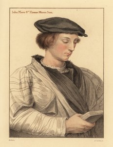John More, 19 Jahre alt, Sohn von Sir Thomas More von Hans (after) Holbein the Younger