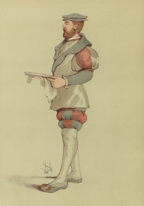 Männerkostüm der Herrschaft von Heinrich VIII.