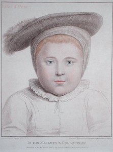Porträt von Edward VI (1537-53) graviert von Francesco Bartolozzi (1727-1815) 1796