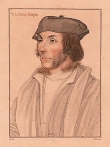 Sir Thomas Elyot, englischer Diplomat und Gelehrter, 1812 (Gravur)