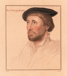 Sir Thomas le Strange von Hunstanton, High Sheriff von Norfolk, 1812 (Gravur) von Hans (after) Holbein the Younger