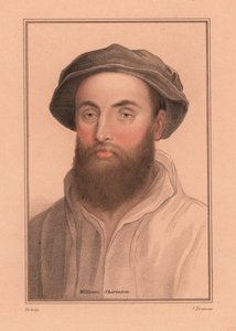 Sir William Sharington, englischer Höfling von König Heinrich VIII., 1812 (Gravur) von Hans (after) Holbein the Younger
