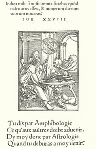 Der Astrologe von Hans (after) Holbein the Younger