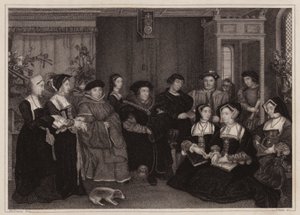 Die Familie von Sir Thomas More von Hans (after) Holbein the Younger