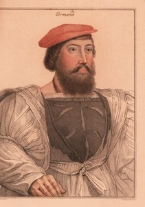 Thomas Boleyn oder James Butler, Earl of Ormond von Hans (after) Holbein the Younger