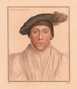 Thomas Howard, Earl of Surrey, 1812 (Gravur) von Hans (after) Holbein the Younger