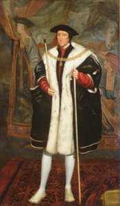 Thomas Howard, Dritter Herzog von Norfolk, trägt das Halsband des Hosenbandordens von Hans (after) Holbein the Younger