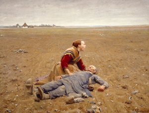 Erschöpft oder Der Märtyrer von Hans Andersen Brendekilde