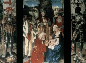 Anbetung der Könige, 1507 von Hans Baldung