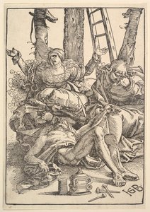 Die Beweinung Christi von Hans Baldung