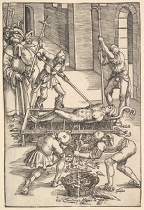 Martyrium des heiligen Laurentius, ca. 1505