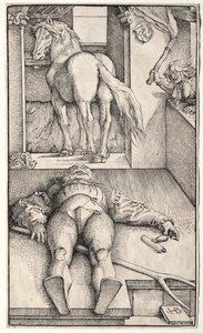 Der Verhexte Bräutigam von Hans Baldung