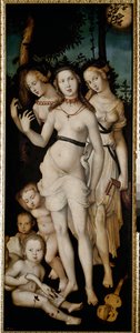 Harmonie oder Die drei Grazien von Hans Baldung Grien