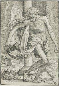 Der Mann der Schmerzen vor der Säule