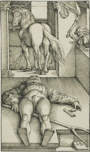 Der verhexte Bräutigam von Hans Baldung Grien