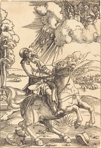 Die Bekehrung des Heiligen Paulus von Hans Baldung Grien