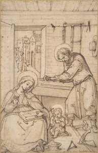 Die Kindheit Christi, in der Werkstatt des Zimmermanns, 1534-93