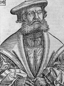 Helius Eobanus Hessus, 1534 von Hans Brosamer