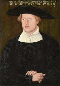Porträt von Wolff Fürleger von Hans Brosamer