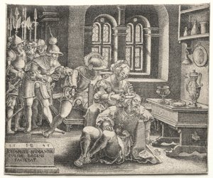 Samson und Delilah, 1545