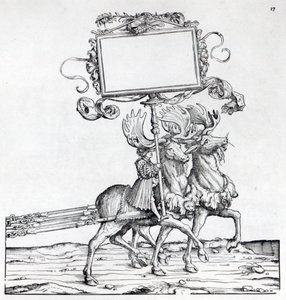 Szene aus Maximilians Triumphzug, um 1516-18