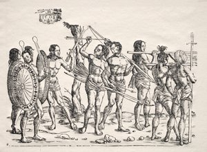 Der König von Cochin, 1508 von Hans Burgkmair