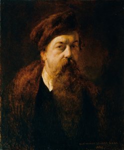 Selbstporträt von Hans Canon