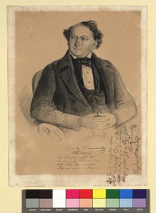 Tomaselli Ignaz, Schauspieler und Sänger (1812-1862) von Hans Canon
