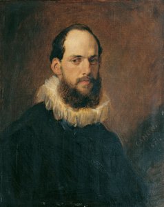 Wilhelm Wartenegg in einem Kostüm des 17. Jahrhunderts von Hans Canon