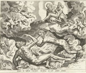 Lazarus im Himmel und der reiche Mann in der Hölle