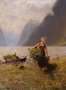 Melkerin und Blattbunt von Hans Dahl