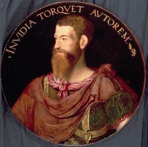 Henry Fitz Alan, 24. Earl of Arundel (1512-80) 1550 von Hans Eworth or Ewoutsz
