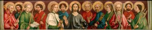 Christus und die zwölf Apostel