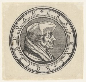 Porträt von Erasmus von Hans Holbein (II)